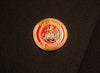 Red Brass with Black Accents Lapel Pin